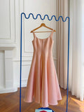 French Hepburnian Niche Temperament Retro Sling Under Hem Pendulum Sling Dress Skirt Dress Tide 68HZ