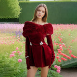 Sexy Spice Girls Spring 2025 New Fashion Small Senior Sensational Sling Diamond Bra Dress Girl 68HZ