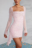 2024 Fashion Spring And Summer New Long-Sleeved Temperament Dress 68HZ