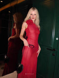 Explosion Women's Clothing 2025 Spring And Summer New Sexy Tight Dress Mesh Three-Dimensional Flower Dress Dress 68HZ