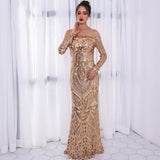 2024 New Temperament Glit Sexy Collar Dress Dress Party Dress Dress Dress 68HZ