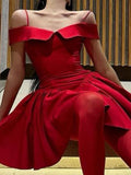 Fashion Women's New One-Word Shoulder Babes Sling Small Black Dress Body-Exlen Sexy Dress French Dress 68HZ