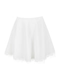 Spice Girls Women's New Fashioned Butterfly Lace Dress Pure White Short Dress Summer Sweet And Hot Little Skirt 68HZ
