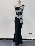 Temperament Famous Wind Dress Woman 2025 Spring New Light Luxury High-End Feeling Thin Bag Hip Skirt Tide 68HZ