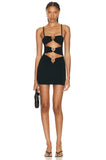 INS Wind High Quality Women's Dress Slings Low-Chested Sexy Hollow Bodyd Banding Skirt 68HZ
