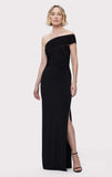 High-End Women's Minimalist Temperament High-End Slanted Shoulder Repair Bag Hip Up Dress French Dress Summer 68HZ