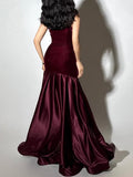 Elegant Crocoat Tecticles Dress Dress 2025 Summer New Irregular Splicing Design Long Dress Dress Woman 68HZ