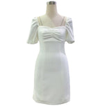 2025 Spring And Summer Small Shoulder Collarbone Shoulder Dress Hepburn Hottie Wearing Slings Pure Lust Wind 68HZ
