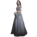 Gaoding Evening Dress Long 2025 New Yu Sister Heavy Industry Presided Over The Senior Texture Repair Starry Night Dress 68HZ