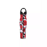 High-End Boutique Thigh Dress Hanging Neck-Lender Rose Slimming Long Dress 68HZ