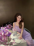 Morning Dress Dress New Chinese Dopamine Design Macaron Sling Dress 68HZ