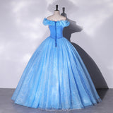 In The Escape Of The Princess Phonop Dress Vocal Art Exam Dress Blue Temperament Adult Ceremony Photo Sen Line Evening Dress 68HZ