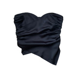 Elegant Black/White Bra-Wrapped Strap With Fish Bone Inside A Thoracic Coat Female Summer Wear 68HZ