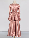 French Elegant Style Suit 2025 New T-Wearing Flower Design High-End Feeld Ribbon Slimming Two Sets Of Women 68HZ