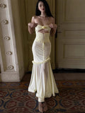 Thai Wind Tradiated Lace Hollow Waist Dress Design Small Fishtail Dress Seaside Holiday Dress Woman 68HZ