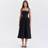 New Spice Girls Slings Slams Vacation Style Dresses Dresses Summer Sleeveless Dresses Women's Sweet Spicy Wind 68HZ