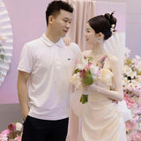 Korean-Style Light Wedding Dress 2024 New High-End Small And Small Mori Is Super Fairy Yarn Bosom Princess Style Engagement Dress 68HZ