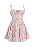 French Tea Break Skirt 2025 Spring New Word-In-Word Print Mini-Dressed Back To Thin Dress Woman Trend 68HZ