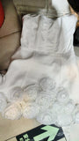 Early 2024 Early Autumn New Breast-Wear Three-Dimensional Flower Fluffy Dress French Dress Dress 68HZ