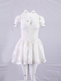 High-End Women's Pure Style Sexy Sling Dress High-End Temperamented Wedding Dress A-Word Dress Woman 68HZ