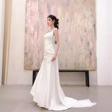 Evening Dress 2024 New Museum Dream High-End Feeld With The Back Of The Tuxed-Back And Tail Dress Morning Dress 68HZ