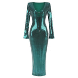 New Sexy Tear Sleeve Dress Fashion U-Neck Women's Dress Under The Fork Dress Long 68HZ