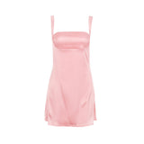 Women's New Spring Sexy Body-Dexing Short Skirts Babes Sling Dress Temperament 68HZ