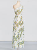 Seaside Resort Wind Collar Sleeveless Dress 2025 New Embroidered Wood Ear Design Long Dress Woman 68HZ