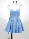 Women's Summer New Sexy Sling Wrapped Breast Fluffy Dress High-End Temperament Mesh Lined Dress 68HZ