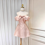 Small Design Three-Dimensional Large Butterfly Braided Shoulder Sling Fish Bone Waist A Dress Dress Dress Dress 68HZ