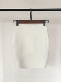 2025 Sexy Crossover Skirt High-Waisted Mini-Banded Hip Dress Night Shop Half-Dress Short Skirt Women's Night Club 68HZ