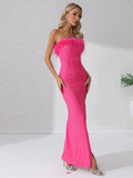 Fashion High-End Women's Sexy Out-To-Shoulder Tective Dress Dress Dress Dress Dress Dress Woman 68HZ