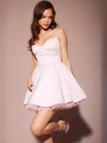 Women's Summer New Sexy Sling Wrapped Breast Fluffy Dress High-End Temperament Mesh Lined Dress 68HZ