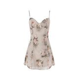New Sexy Crumlos Sling Skirt Body Temperament Small Dress Chiffon Dress Summer Women's Dress 68HZ