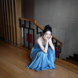 Morning Robe New Chinese Female Bride Toasting Engagement Dress High-End Light Luxury Niche Braid Design Dress Autumn 68HZ