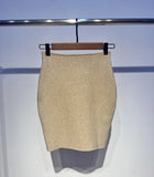 2025 Sexy Crossover Skirt High-Waisted Mini-Banded Hip Dress Night Shop Half-Dress Short Skirt Women's Night Club 68HZ