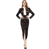 Collider Collisive Color Collisive Sexy Open Fork High Lace Dress Dress Dress Spring And Summer Women's New 2025 68HZ