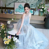 Evening Dress French Heavy Industry Bride Wedding Toast Dress Engaged Dress High-End Light Small Small Wedding Dress Morning Dress Woman 68HZ