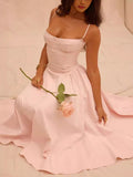 High-End Women's New Sexy Sling Dress Dress High-End Temperament Banquet Dress Dress Dress Woman 68HZ
