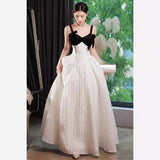 Hanging Evening Dress Dress Girl Light Luxury Niche Banquet Temperament Birthday Dress French Famous Host High Sense 68HZ