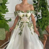 Banquet Evening Dress 2025 New Summer White Shoulder Can Usually Wear Thin And Medium Long Host Dress 68HZ