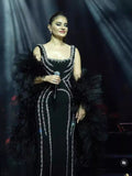High Luxury Hand-Ordered Diamond Dress Elegantly Banded Evening Dress Heavy Industry Gorgeous Party Evening Dress Woman 68HZ