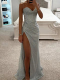 Direct Selling 2024 Fashion Sling Sling Flash Banquet Event Atmospheric Lanky Dress Evening Dress 68HZ