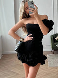 New Dress Lotus Rib Ribs Tight Body Dress Braided Ass 68HZ