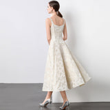 Engagement Certificate Registration Small Dress Temperament Light Luxury Small People Can Usually Wear High-End Slings And Ceiling Dress Women 68HZ