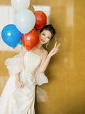 Toasting Engagement Dress White Light Wedding Dress New Chinese Morning Dress Bride High-End Light Luxury Summer Niche 68HZ