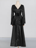 French Elegant Style Suit 2025 New T-Wearing Flower Design High-End Feeld Ribbon Slimming Two Sets Of Women 68HZ