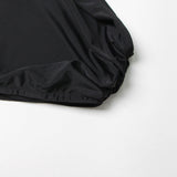 Sexy Famous Party Dress 2025 New Oblique Shoulder Collar Unilateral Sleeve Side Leakage Design Long Dress 68HZ