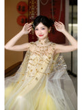 French Wedding Dress Toasting To Take Pictures Of Morning Robe Toasting 2024 New Bridal High-End Small Light Wedding Dress 68HZ