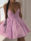 Spice Girls Wearing Women's Sexy Breast-Wearing French Dress Body-Exected Fish Bone Small Skirt Ponbo Dress Small Dress 68HZ